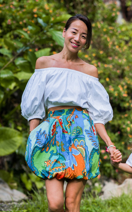 Gazi Glory Crop Top - Botanica